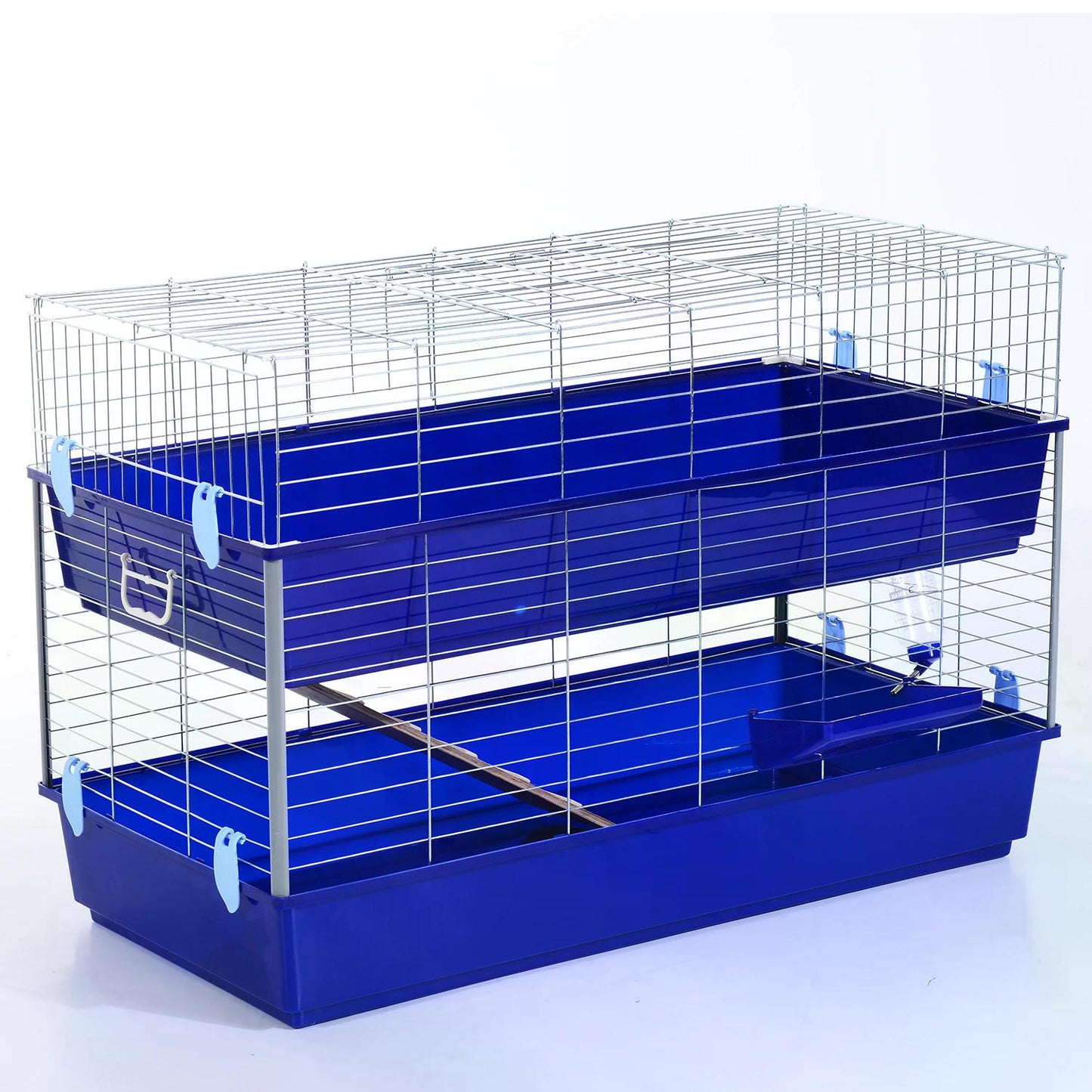 PawHut Small Animal Hutch, size (118 x 79 x 58cm)